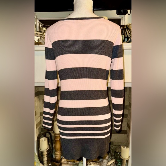 AGB vintage Y2K pink and grey mini ribbed dress. Size XL GUC🩷🩶 - Picture 3 of 9